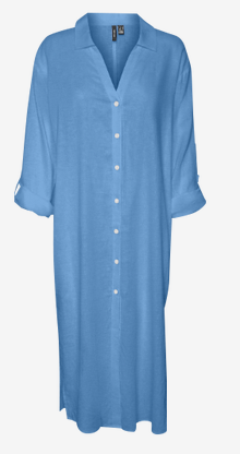 Vero Moda VMLINN T-Shirt Kleid -Blue Jasper - 10310738