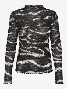 Vero Moda VMLOTTE Μπλούζα -Black - 10310748