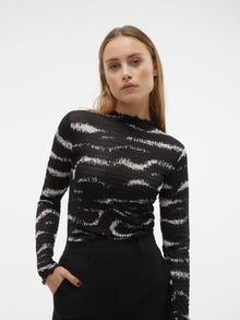 Vero Moda VMLOTTE Μπλούζα -Black - 10310748