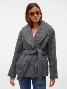 Vero Moda VMELITEBERGEN Giacche -Dark Grey Melange - 10310754