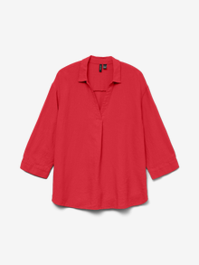 Vero Moda VMLINN Overhemd -Tomato - 10310759