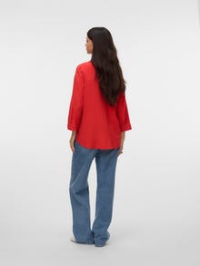 Vero Moda VMLINN Overhemd -Tomato - 10310759