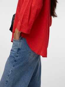 Vero Moda VMLINN Overhemd -Tomato - 10310759