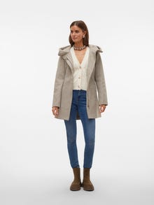 Vero Moda VMPOPLIVA Giacche -Silver Mink - 10310779