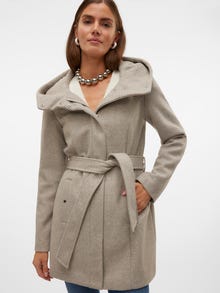 Vero Moda VMPOPLIVA Jakke -Silver Mink - 10310779
