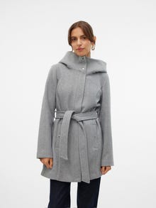 Vero Moda VMPOPLIVA Jakke -Light Grey Melange - 10310779