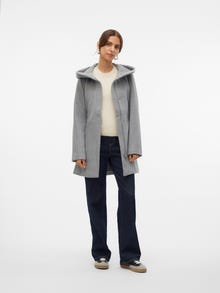 Vero Moda VMPOPLIVA Jakke -Light Grey Melange - 10310779