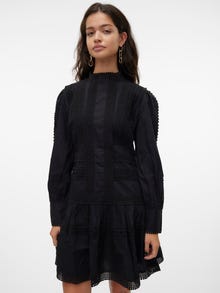 Vero Moda VMNOVAELLI Korte jurk -Black - 10310789