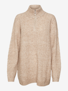 Vero Moda VMMILI Pullover -Silver Mink - 10310837