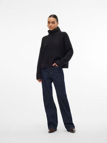 Vero Moda VMOMEGA Pullover -Black - 10310846