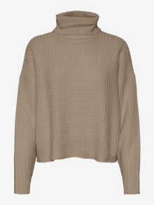 Vero Moda VMOMEGA Pullover -Silver Mink - 10310846