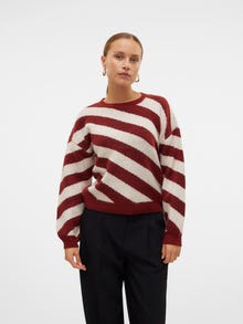Vero Moda VMLARA Pullover -Fired Brick - 10310862
