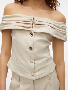 Vero Moda SOMETHINGNEW Styled by; Cenit Nadir Tops -Turtledove - 10310866