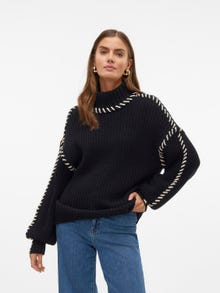 Vero Moda VMNEWCREAM Pullover -Black - 10310868