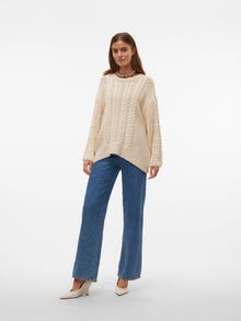 Vero Moda VMSVEACABLE Genser -Birch - 10310869