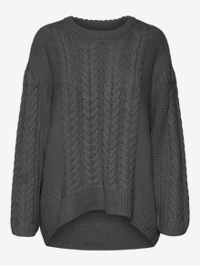 Vero Moda VMSVEACABLE Neulepuserot -Asphalt - 10310869