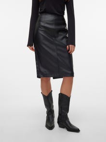 Vero Moda VMBLISS Vita alta Gonna midi -Black - 10310873