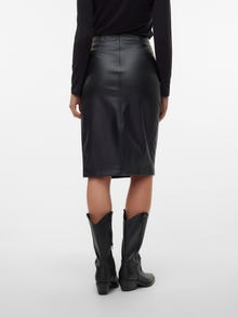 Vero Moda VMBLISS Vita alta Gonna midi -Black - 10310873
