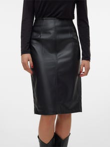 Vero Moda VMBLISS Vita alta Gonna midi -Black - 10310873
