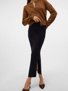 Vero Moda VMPUFF Midi skirt -Black - 10310877