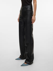 Vero Moda VMTESSA Taille haute Pantalons -Black - 10310878