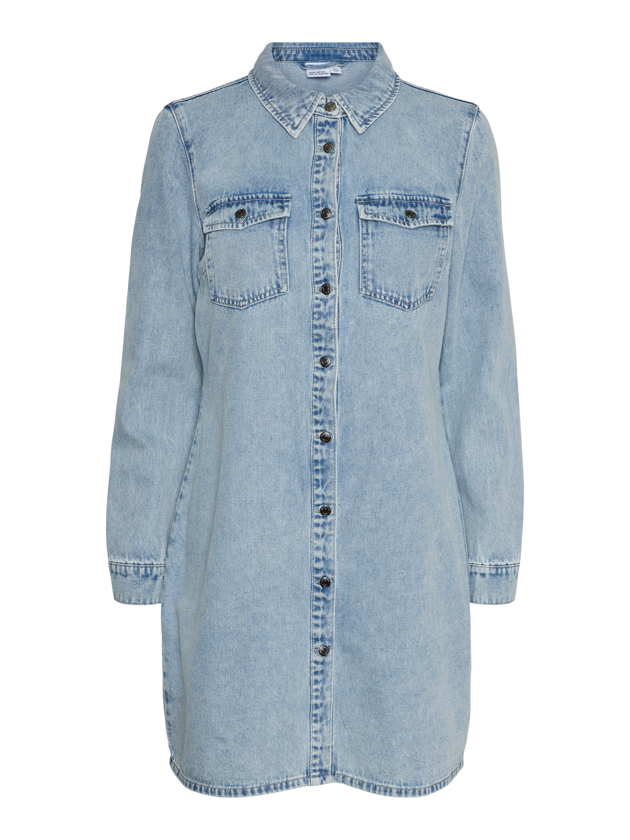 Vero Moda VMJENNIE Kurzes Kleid -Light Blue Denim - 10310968