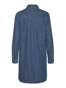 Vero Moda VMJENNIE Lyhyt mekko -Medium Blue Denim - 10310968
