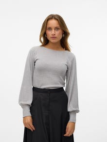 Vero Moda VMCERI Top -Light Grey Melange - 10310992