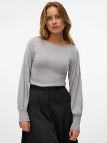 Vero Moda VMCERI Top -Light Grey Melange - 10310992