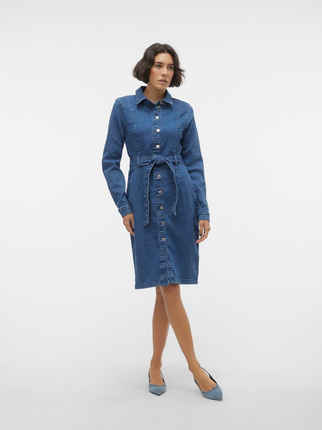 Robe en 2024 jean vero moda