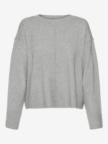 Vero Moda VMESTI Megztinis -Light Grey Melange - 10311022