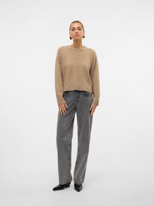 Vero Moda VMESTI Megztinis -Silver Mink - 10311022