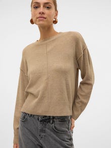 Vero Moda VMESTI Megztinis -Silver Mink - 10311022