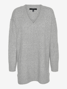 Vero Moda VMESTI Pullover -Light Grey Melange - 10311023