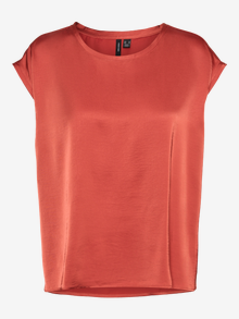 Vero Moda VMREBA Top -Burnt Sienna - 10311029