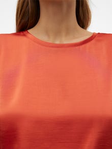 Vero Moda VMREBA Top -Burnt Sienna - 10311029