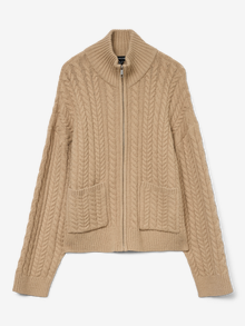 Vero Moda VMESTHER Strikket cardigan -Silver Mink - 10311066