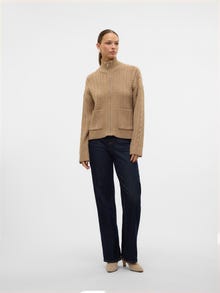 Vero Moda VMESTHER Strikket cardigan -Silver Mink - 10311066