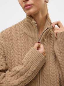 Vero Moda VMESTHER Strikket cardigan -Silver Mink - 10311066