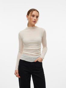 Vero Moda VMINES T-shirt -Birch - 10311073