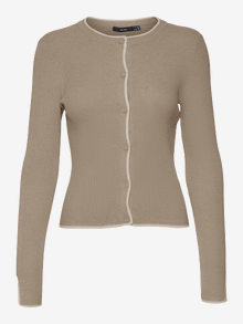 Vero Moda VMJOAN Knit Cardigan -Silver Mink - 10311077