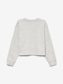 Vero Moda VMMILLIE Sweatshirt -Light Grey Melange - 10311102