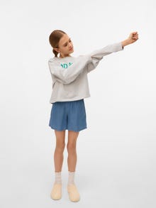 Vero Moda VMMILLIE Sweatshirt -Light Grey Melange - 10311102