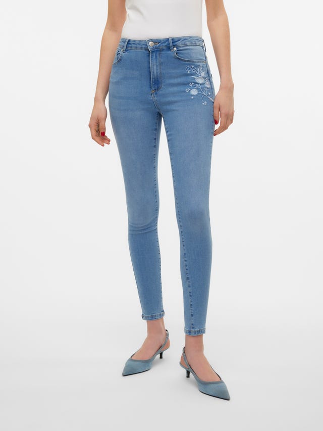 Vero Moda VMSOPHIA Taille haute Skinny Fit Jeans - 10311103