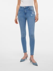Vero Moda VMSOPHIA Krój skinny Jeans -Medium Blue Denim - 10311103