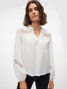 Vero Moda VMTEA Top -Snow White - 10311123