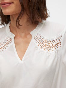 Vero Moda VMTEA Top -Snow White - 10311123