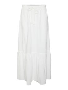 Vero Moda VMPRETTY Długa spódnica -Snow White - 10311167