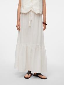 Vero Moda VMPRETTY Long Skirt -Snow White - 10311167
