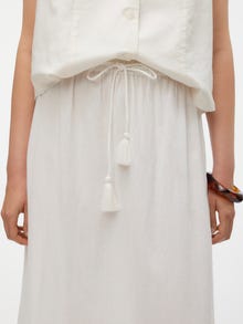 Vero Moda VMPRETTY Høy midje Langt skjørt -Snow White - 10311167